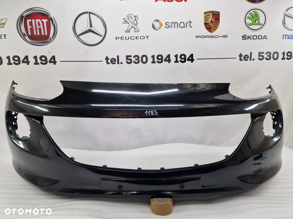 OPEL ADAM 12- ZDERZAK PRZEDNI PRZÓD , KOLOR CZARNY METALIK , NR 13355266 , NR AUKCJI NZ1183