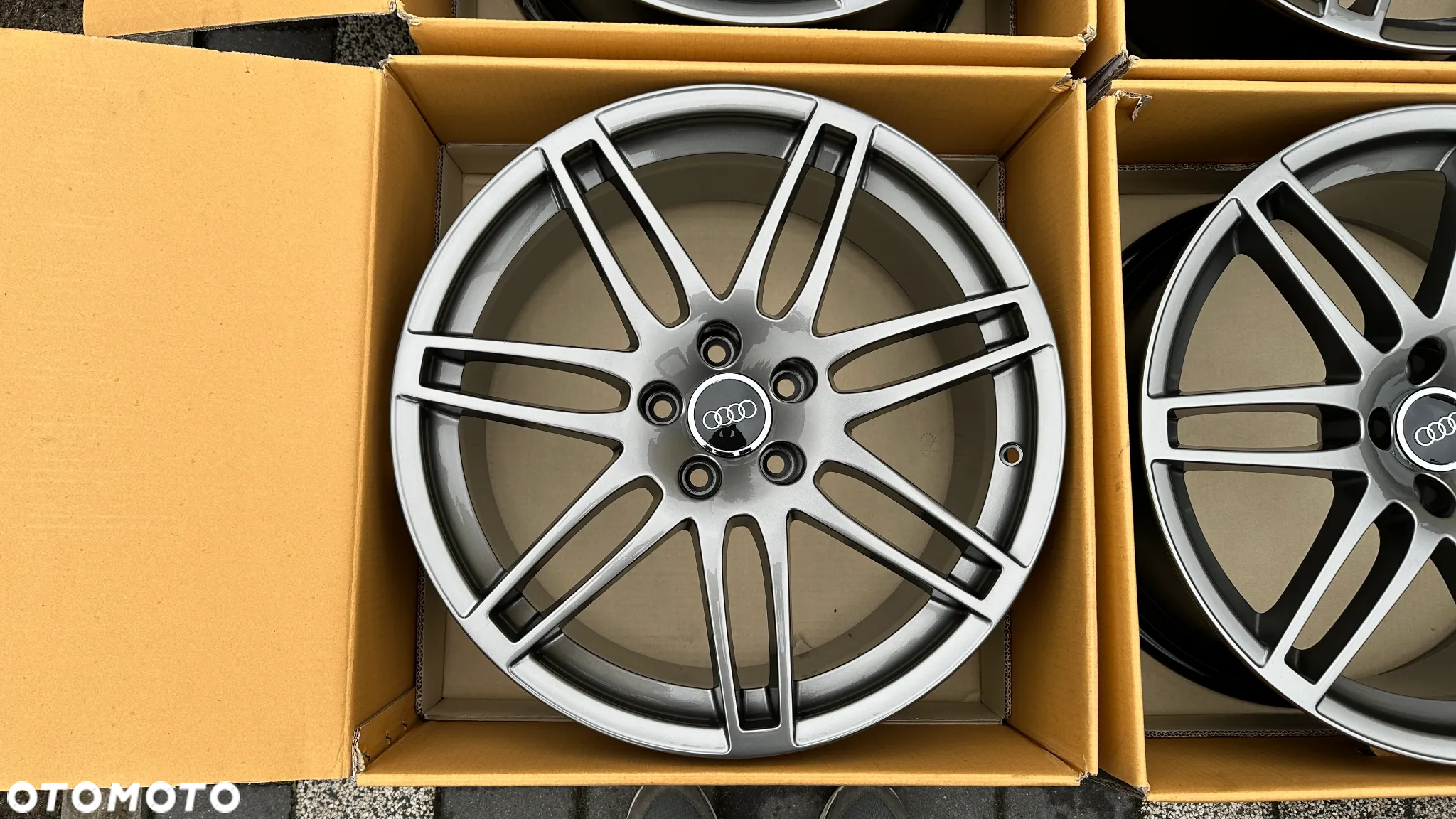 FELGI ALUMINIOWE rs4 s-line koła r19 5x112 ET43 8.5JX19H2 audi alufelgi a4 a6 s4 s6 a5 s5 a8 s8 - 4