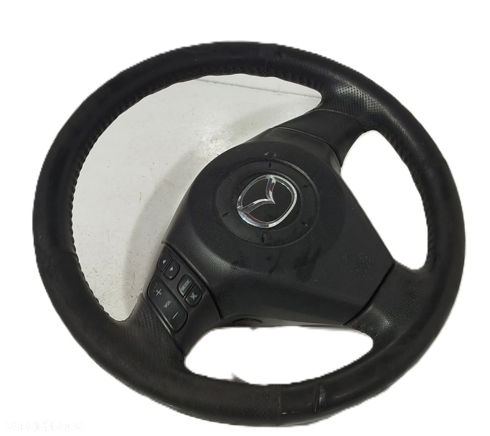 kierownica airbag skóra AIRBAG MAZDA 3 BK 03-09 - 3