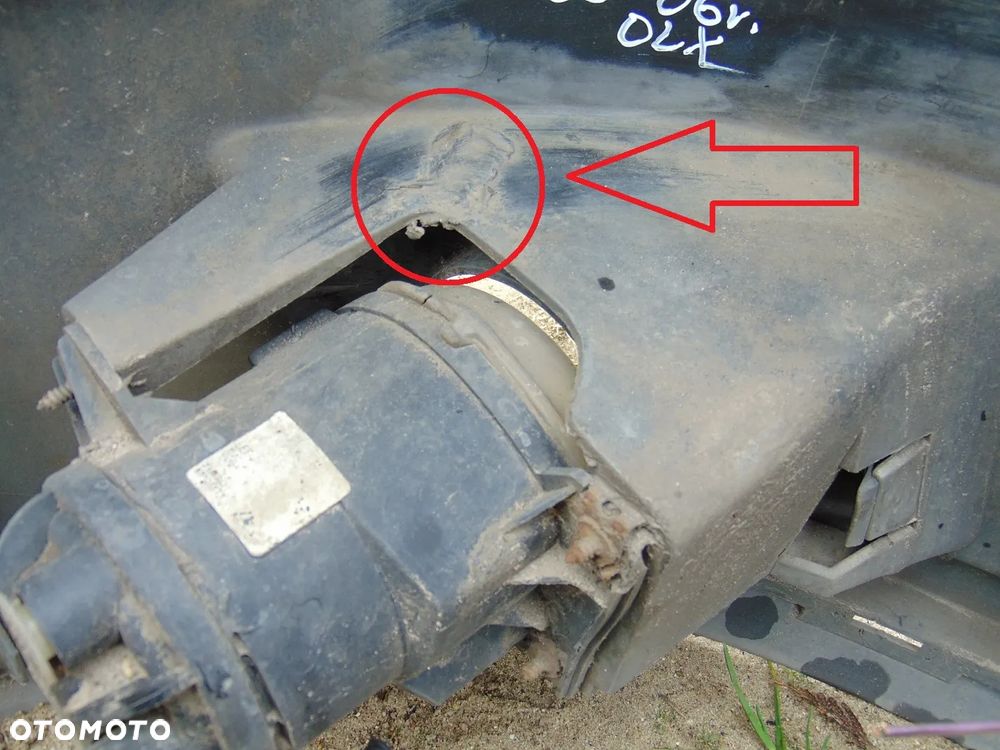 ORYGINAŁ zderzak przedni przód Ford Galaxy MK1 I FL lift 00-06r - 36