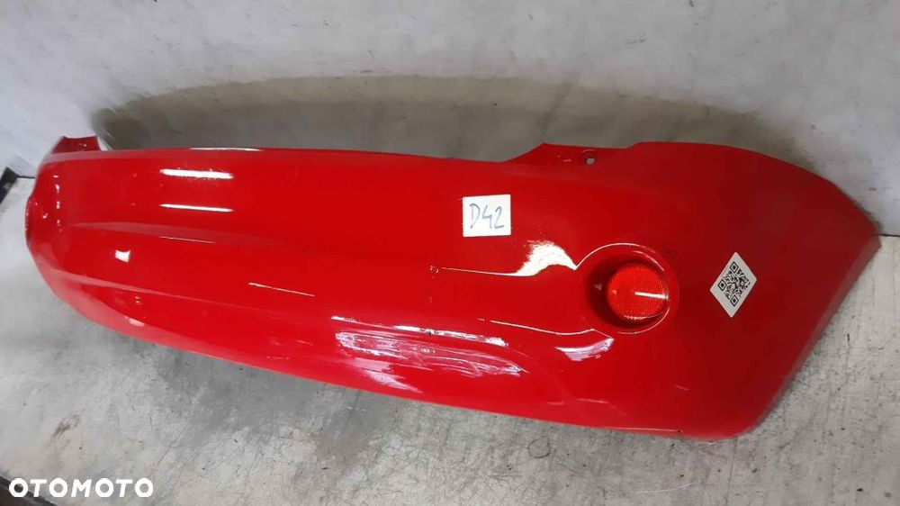 $ ZDERZAK TYŁ TYLNY DO FORD FIESTA MK6 VI LIFT FL HB KOD KOLOR K2 CZERWONY - 3