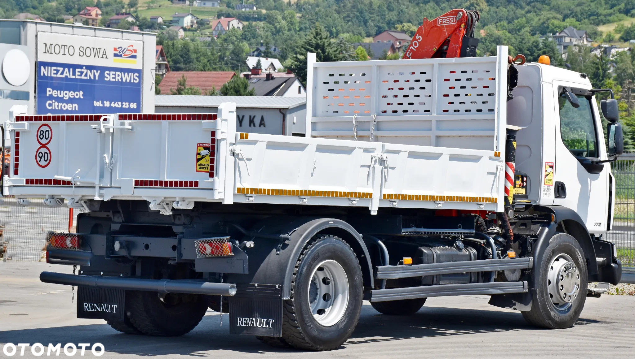 Renault MIDLUM 300 DXI * WYWROTKA 4,20m + FASSI F105A.0.21 + PILOT*STAN BDB - 6