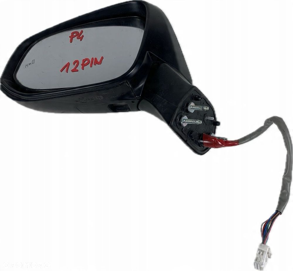 P4 TOYOTA RAV4 RAV-4 V 5 2020 - LEWE LUSTERKO SKŁADANE ASYSTENT 12PIN - 13