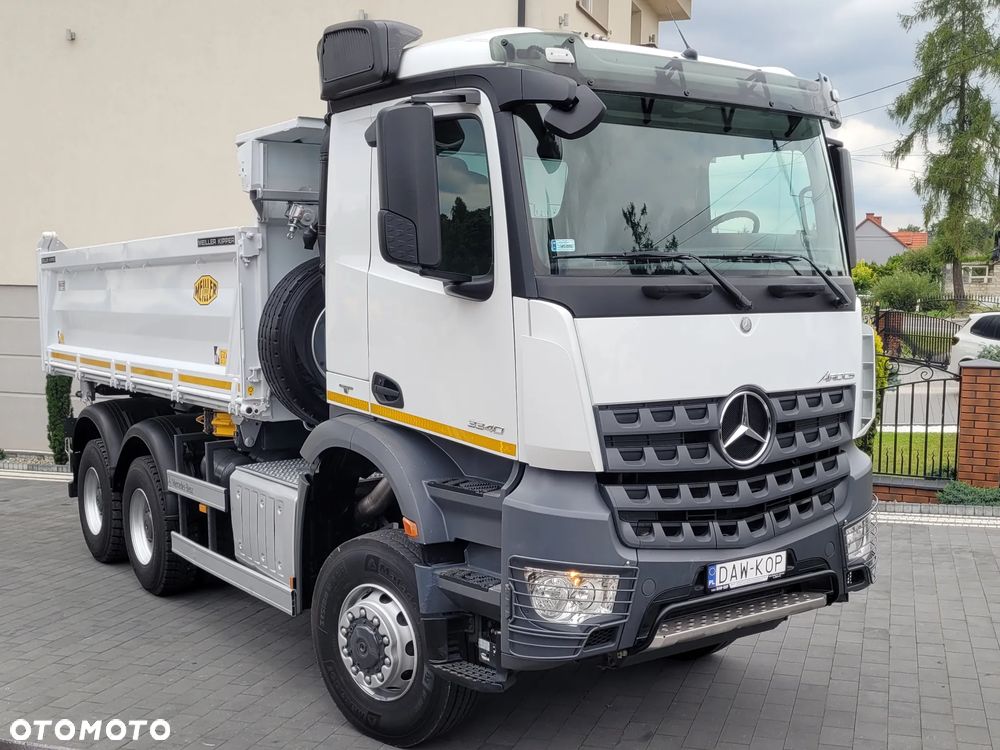 Mercedes-Benz AROCS 3340 / HYDROBURTA / 6x6 / MEILLER / - 2