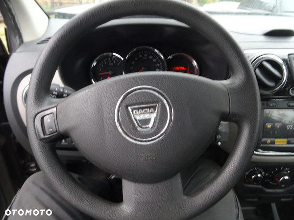 DACIA LODGY KONSOLA PODUSZKA PASAZERA KIEROWNICA PODUSZKA KIEROWCY PASY BEZPIECZENSTWA KOMPLET STAN BDB CZESCI ROZNE