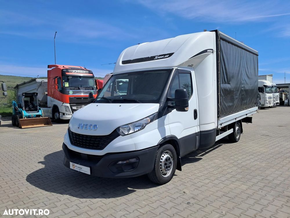 Iveco DAILY 35S16 3.0D 160CP CABINA DE DORMIT SI PRELATA - 1