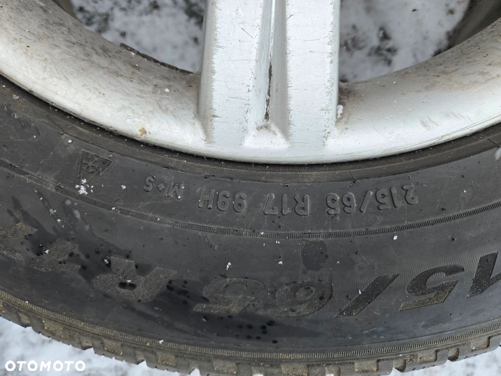 KOŁA ALUFELGI 17" 5x112 ET42  PIRELLI 215 65 17" - 6