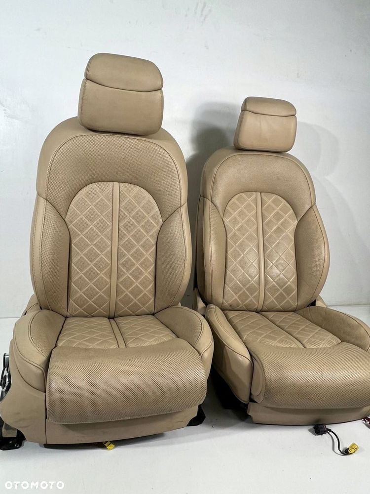 Komplet foteli MASAŻ WENTYLACJA GRZANE EU Audi A8 S8 D4 4H KOMPLET - 1