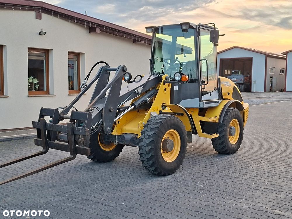 New Holland W70B z Niemiec Łyżka otwierana+Widły - 6