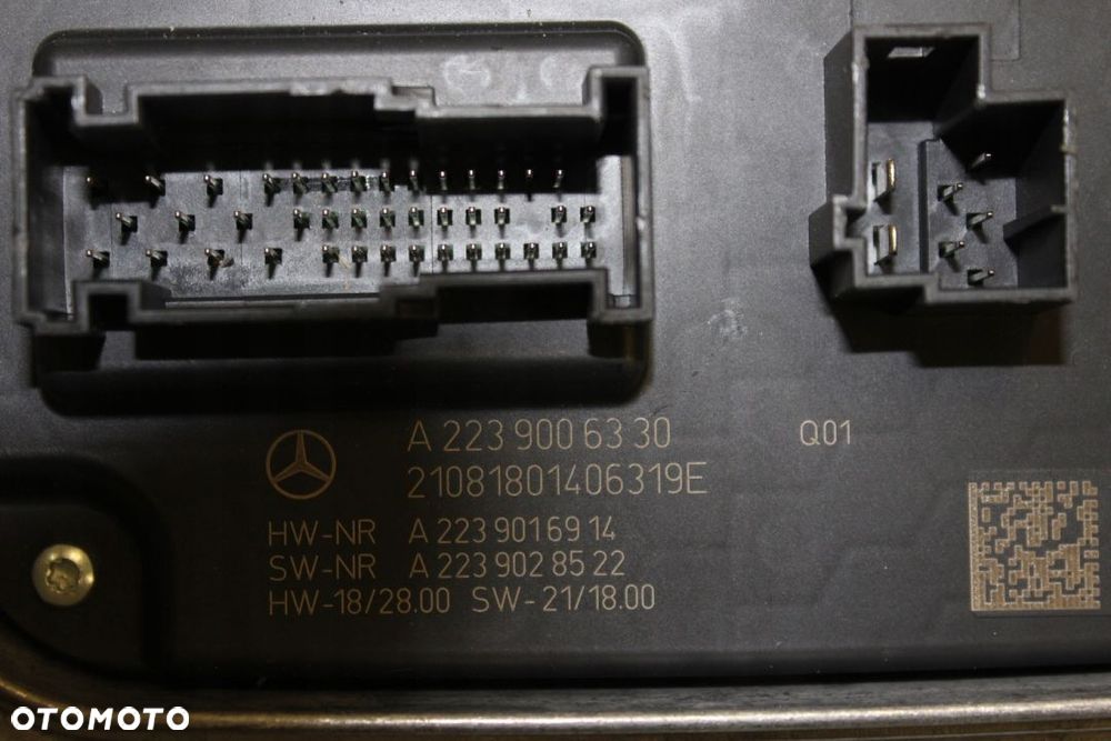 Mercedes A2239006330 Moduł Przetwornica LED Nowa Oryginał - 2