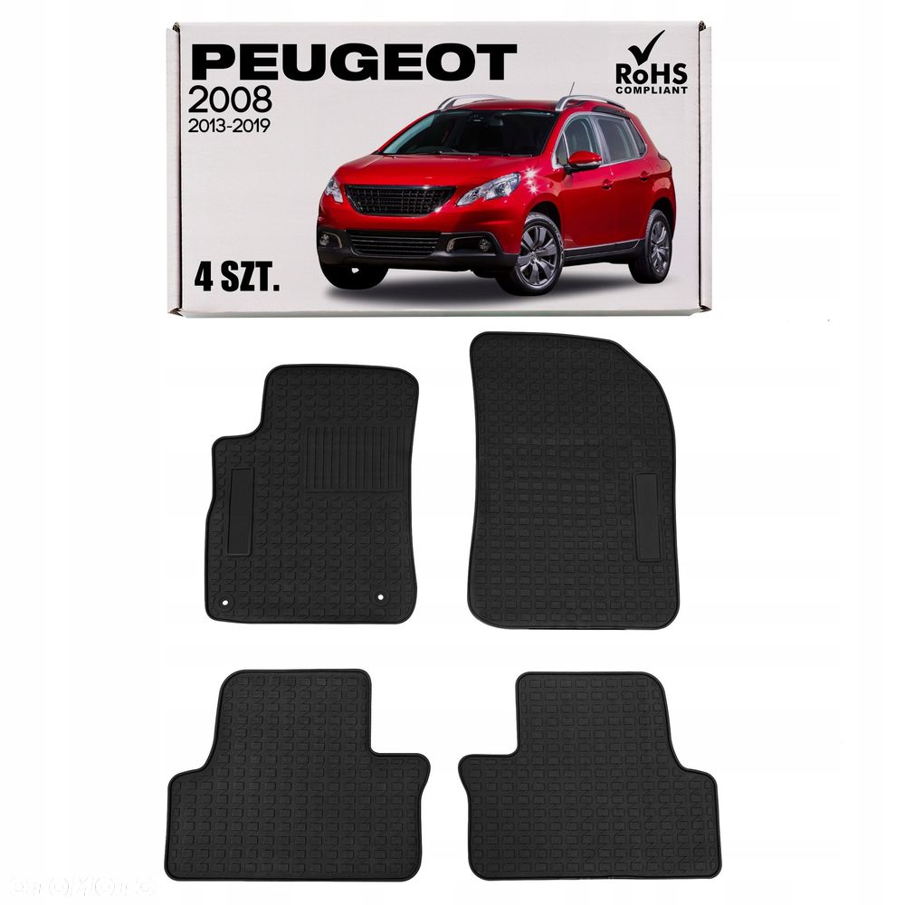 dywaniki samochodowe peugeot 2008 i a94 2013-2019 - 1