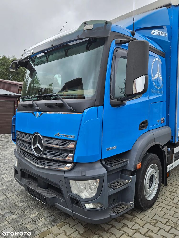 Mercedes-Benz ACTROS 1835 / FIRANKA / WINDA / 19 EUROPALET / AUTOMAT / Z NIEMIEC / 2016/DUŻA ŁADOWNOŚĆ - 10