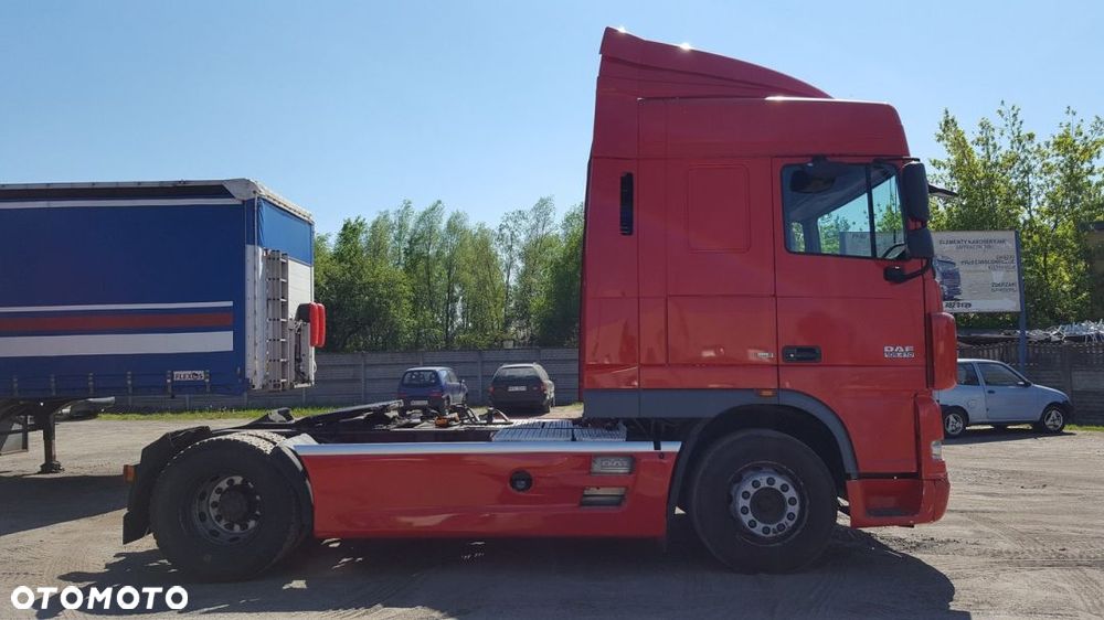DAF XF 105 zabudowy międzyosiowe spojlery spoilery osłony owiewki - 15