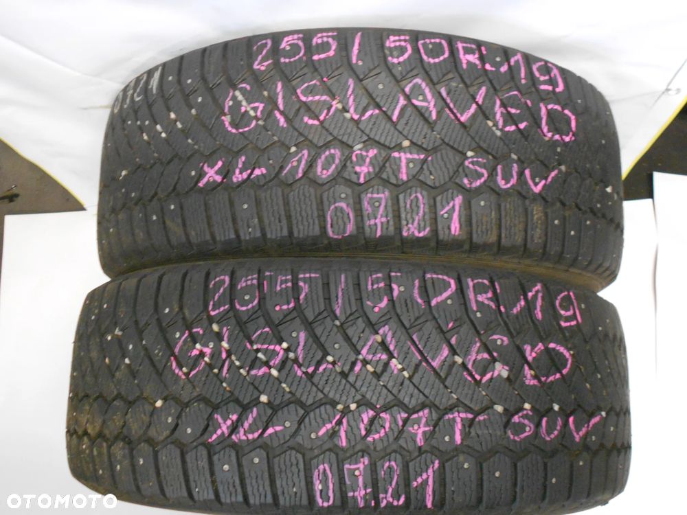 OPONY  255/50R19 GISLAVED  NORD FROST 200 SUV XL DOT 0721 8.2MM
