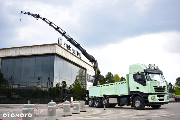 Iveco STRALIS 500 8x2 Palfinger PK 50002 Fly Jib Wciągarka