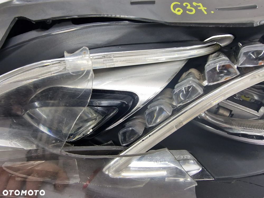 MERCEDES W212 LIFT 13- FULL LED LEWY LEWA LAMPA PRZEDNIA PRZÓD , NR A2128209759 , NR AUKCJI LL637 - 5