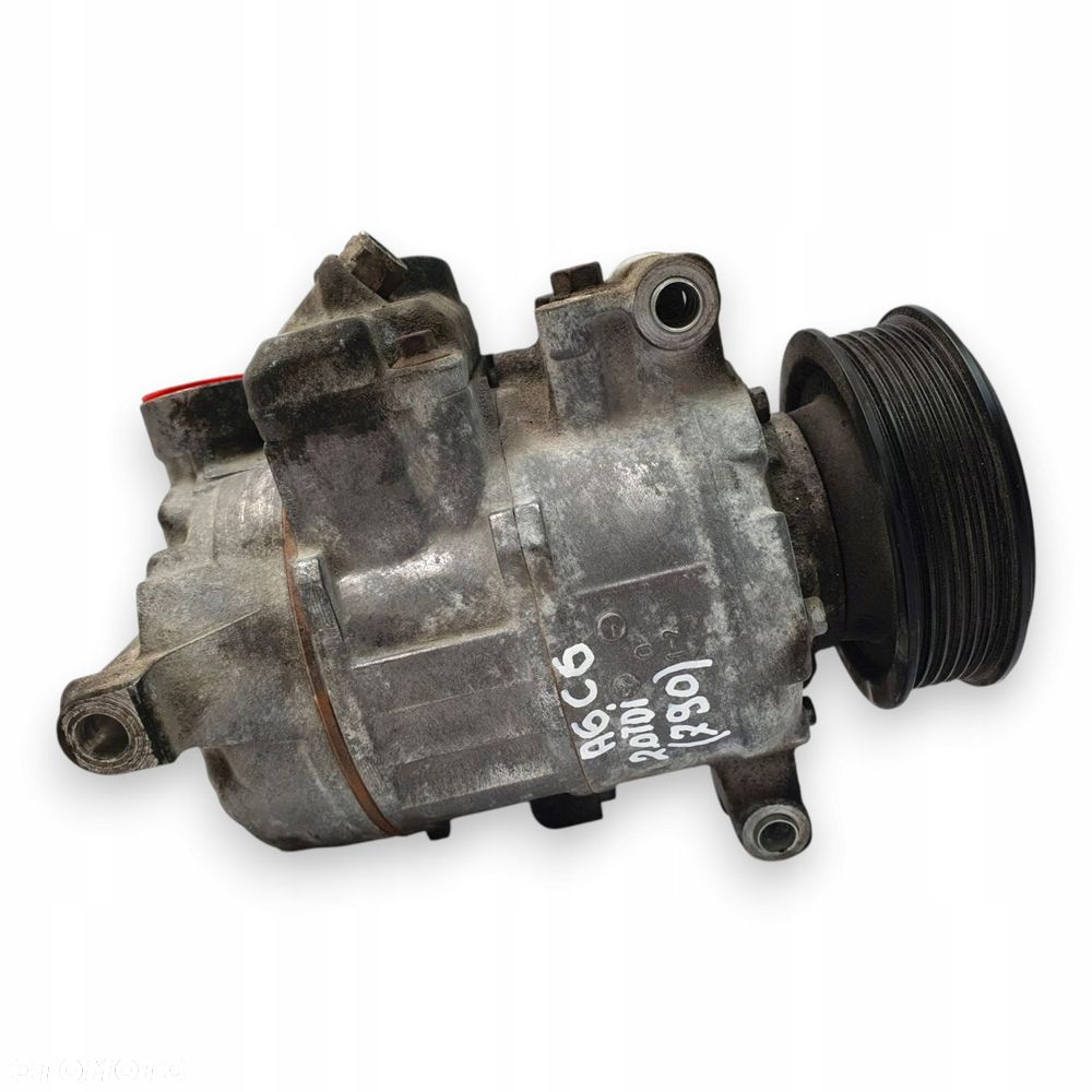 SPRĘŻARKA KLIMATYZACJI Audi A6 C6 2.0 TDI 4F0260805T 6SEU14C - 7