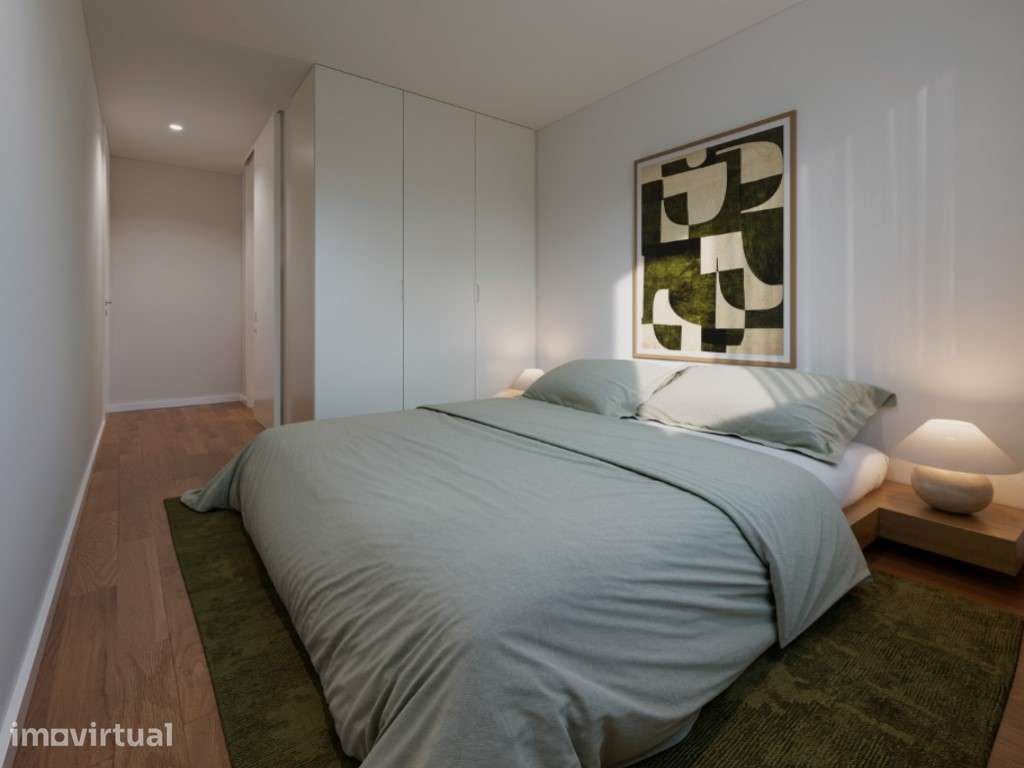 Apartamento T4 em condomínio fechado com varanda e terraço e garage... - Grande imagem: 4/42