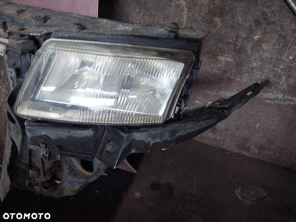 KOMPLETNY PRZÓD MASKA ZDERZAK BŁOTNIKI LAMPY VOLKSWAGEN PASSAT B5 LB2Z - 12