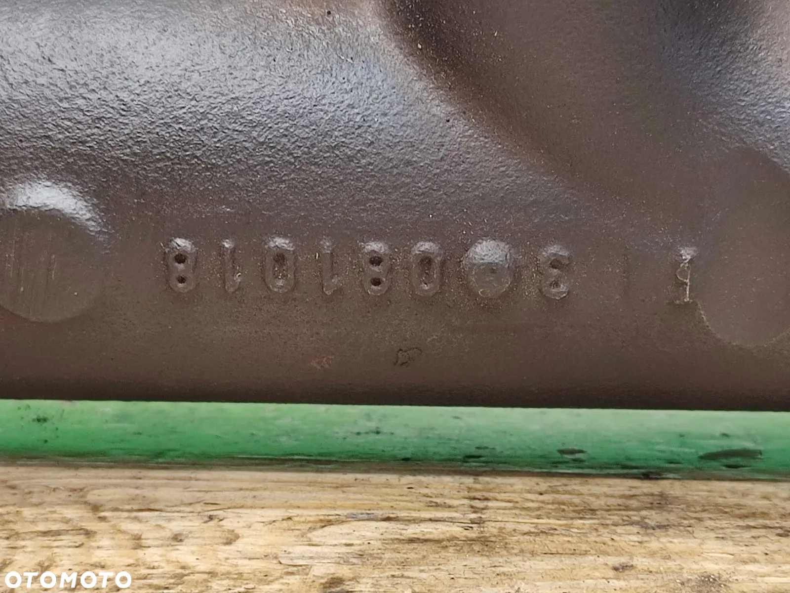 Kolektor wydechowy 837074950 MASSEY FERGUSON  7718S - 11