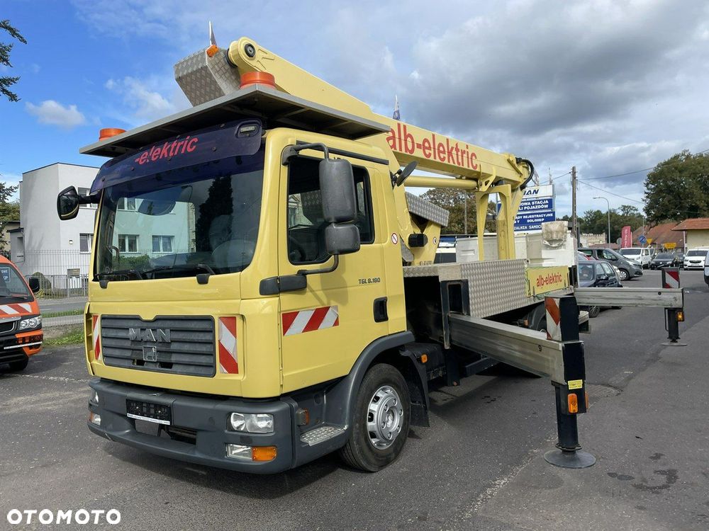 MAN Man TGL 8.180 Podnośnik koszowy 27m RUTHMANN T270 Zwyżka 2008 - 28