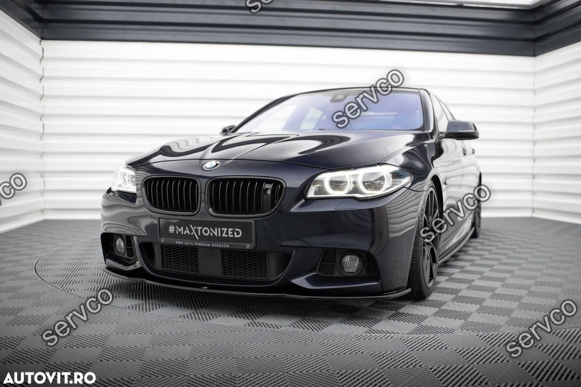 Prelungire fata BMW Seria 5 F10 F11 M-Pachet 11-14 v3 Maxton Design - 3