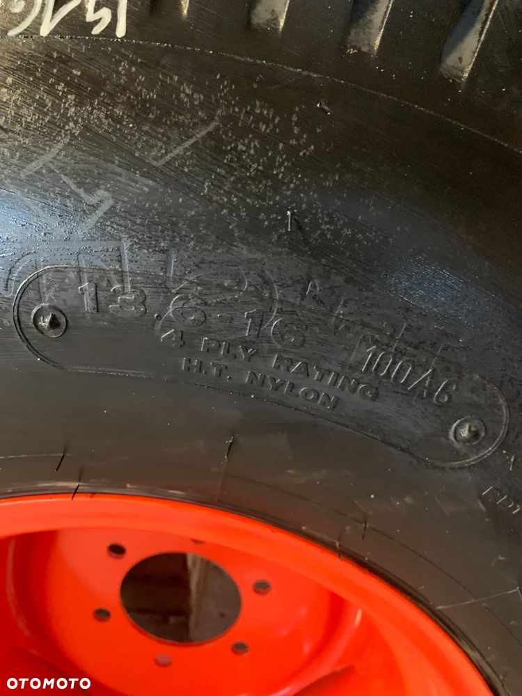 FV 23% Nowa Opona 13,6-16 BRIDGESTONE PILLOW DIA 1 odpowiednik 340/80/16 Opona + Felga Kubota Koła - 8