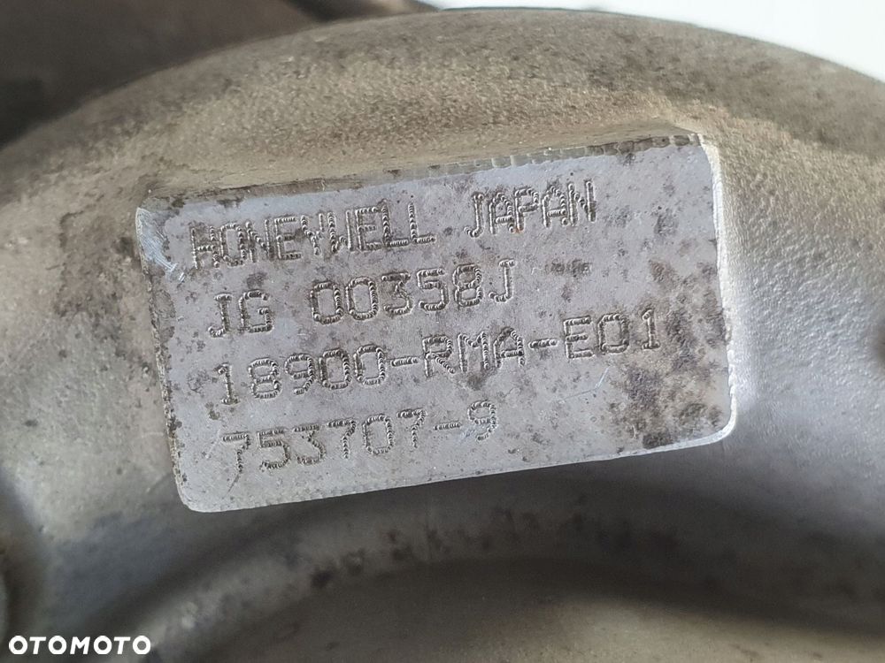 TURBOSPRĘŻARKA Honda CR-V II 2.2 iCDTI _ turbo 18900-RMA-E01 - 2