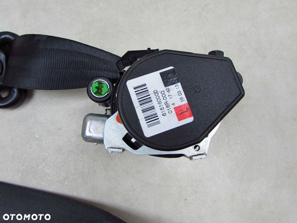 VOLVO S60 II V60 10-18 PAS BEZPIECZENSTWA TYL LEWY NAPINACZ 39823324 616160000 - 5