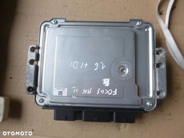 ZESTAW STARTOWY KOMPUTER STACYJKA IMMOBILIZER FORD FOCUS MK2 1.6 TDCI - 10