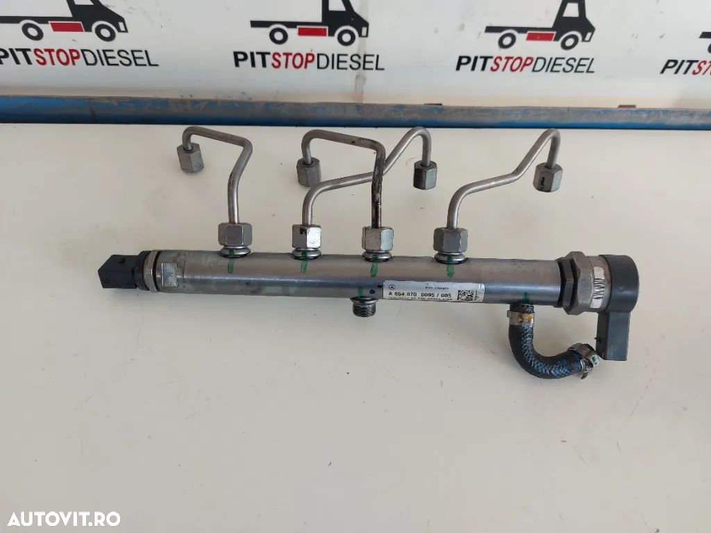 Rampa injectoare Mercedes A B E C GLC class w213 2.0 A6540700095 2015 2016 2017 2018 2019 2020 - 1