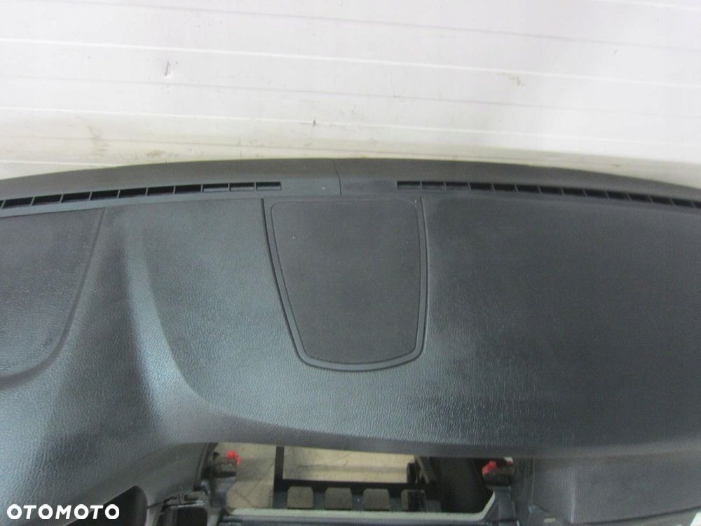 BMW F10 F11 DESKA ROZDZIELCZA KONSOLA CZARNA AIRBAG ORYGINAŁ 51459207381 - 5