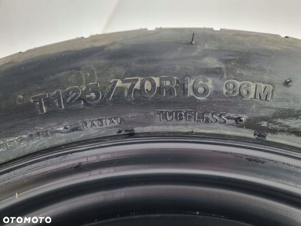 KOŁO DOJAZDOWE ZAPASOWE Audi Seat Vw Golf V 125/70 R16 1K0601027F 5x112 - 7