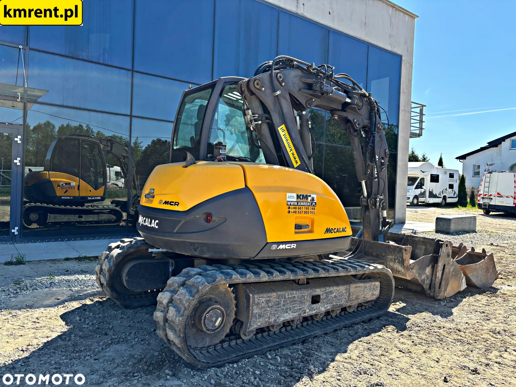 Mecalac 8 MCR MINI-KOPARKA 2016R. | JCB 8055 8080 KUBOTA KX KOMATSU PC88 - 17
