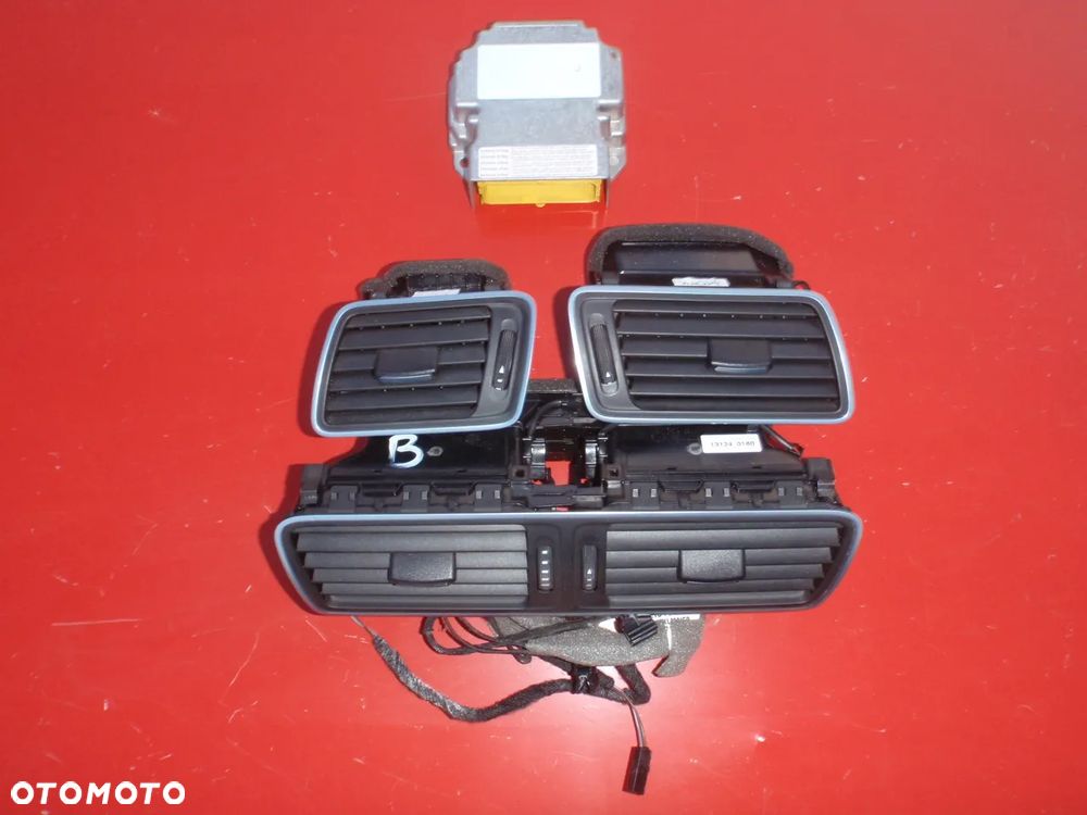 VW PASSAT B8 3G DESKA KONSOLA KOKPIT PULPIT PÓŁKA PARAPET  PODUSZKI POWIETRZNE KIEROWCY PASAŻERA KOLANOWA KOLAN AIRBAG SRS AIR BAG PASY PAS Oryginał NOWY KOMPLET NEW NEU NEV Okazja !!! - 37