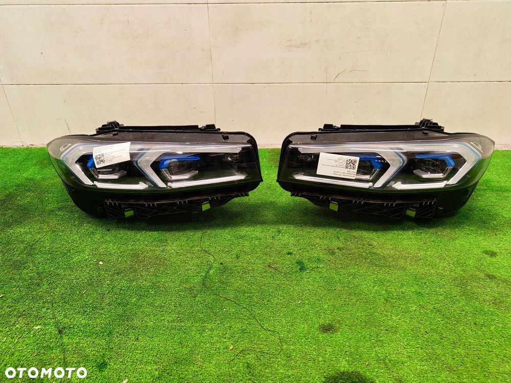 BMW 3 G20 G21 LCI LAMPA PRZÓD FULL LED ADAPTIVE NIEBIESKA 9450801 9450802 - 1