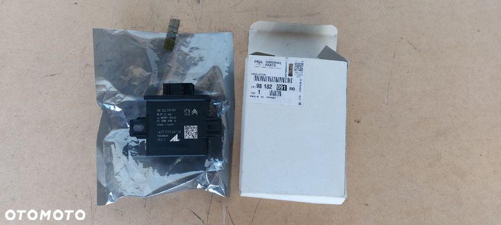 Moduł sensor sterownik świateł Peugeot 508 II 9818209180