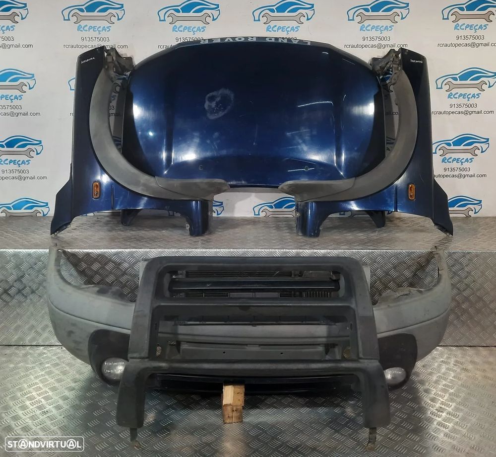 FRENTE COMPLETA LAND ROVER FREELANDER I 1 MK1 CAPOT PARACHOQUES GUARDA-LAMAS OTICAS RADIADOR VENTILADOR FRENTE FIBRA REFORÇO - 3