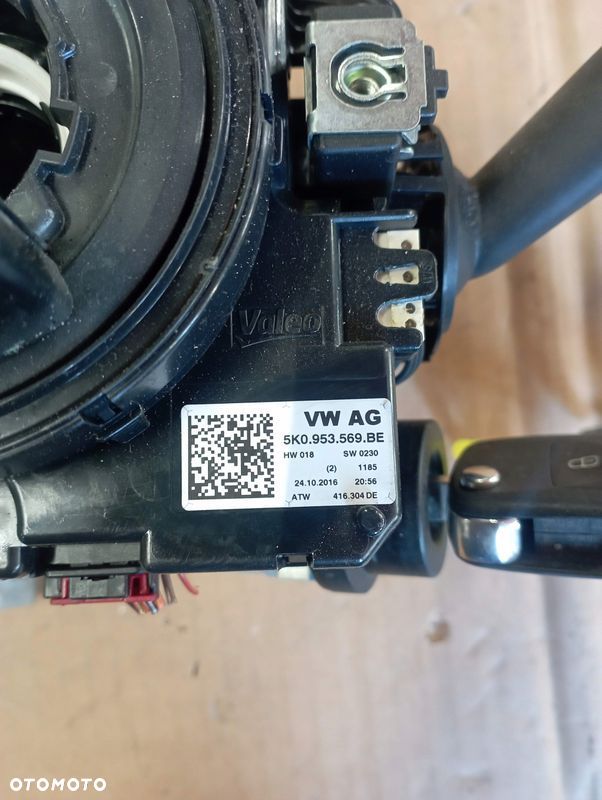 VW CADDY III 3 PRZEŁĄCZNIK ZESPOLONY PAJĄK MANETKI STACYJKA EU 5K0953569BE - 2