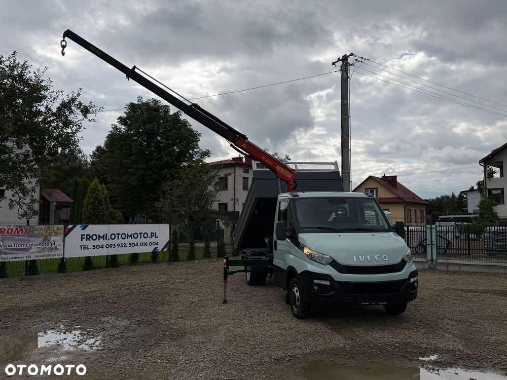Iveco Daily 35c15 HDS 2t PALFINGER PC2700 wywrotka Igła - 7