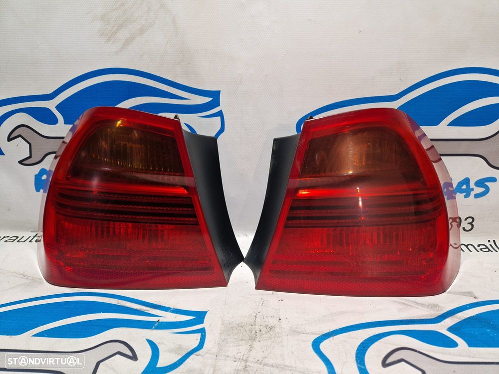 FAROLIM FAROLINS LED ESQUERDO DIREITO BMW SERIE 3 E90 SEDAN CARRO 63216937457 6937457 63216937458 6937458 - 1