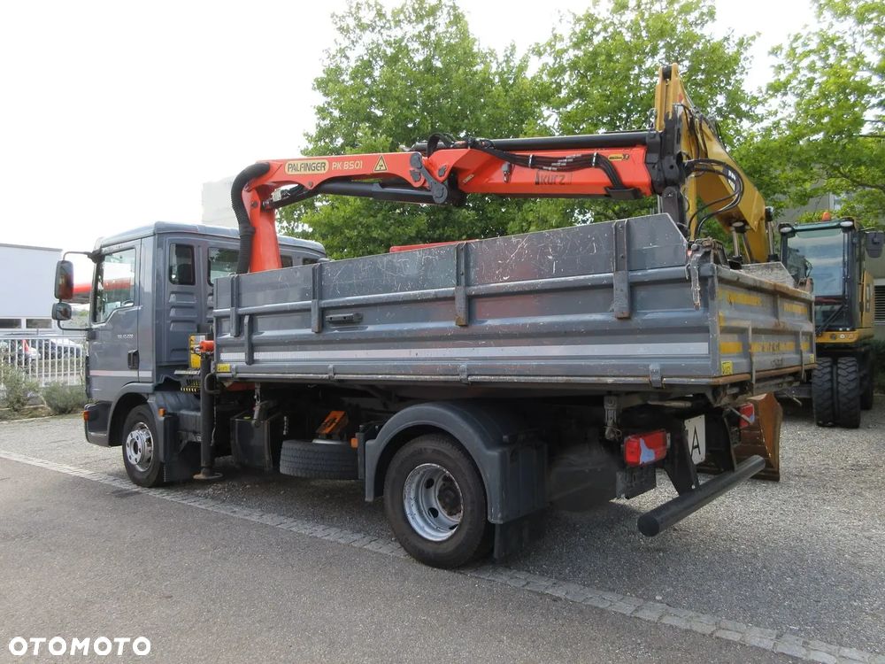 MAN TGL 12.220 4x2 + Palfinger PK 8501 | Wywrotka Meiller | Meiller | Euro 5 | 220 KM | 230 966 km - 3