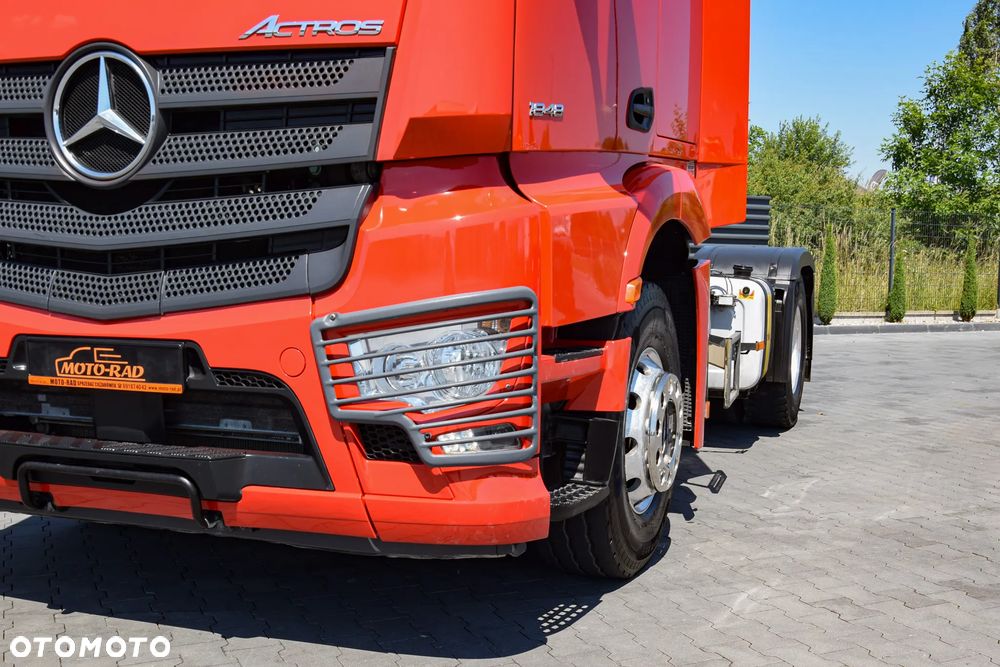 Mercedes-Benz ACTROS 1848 / EURO 6 / HYDRAULIKA / TEMPOMAT / KLIMATYZACJA / SERWISOWANY / SPROWADZONY - 11