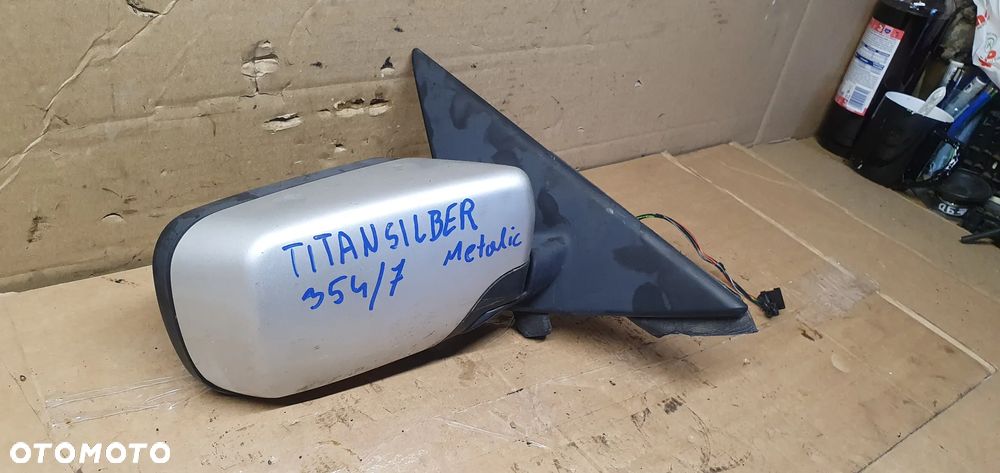 Lusterko zewnętrzne prawe BMW 3 E46 5 PIN 354/7 - 2