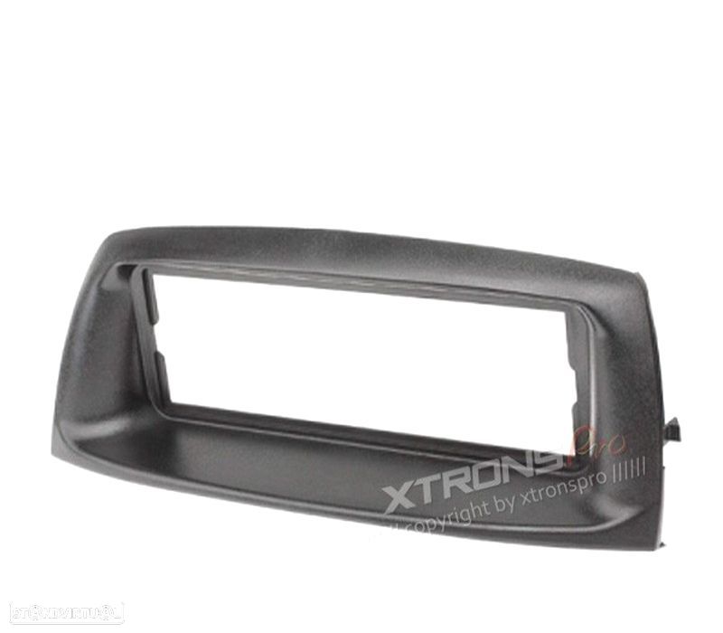MOLDURA ADAPTADOR PRETO PARA RADIO 1-DIN PARA FIAT - 1