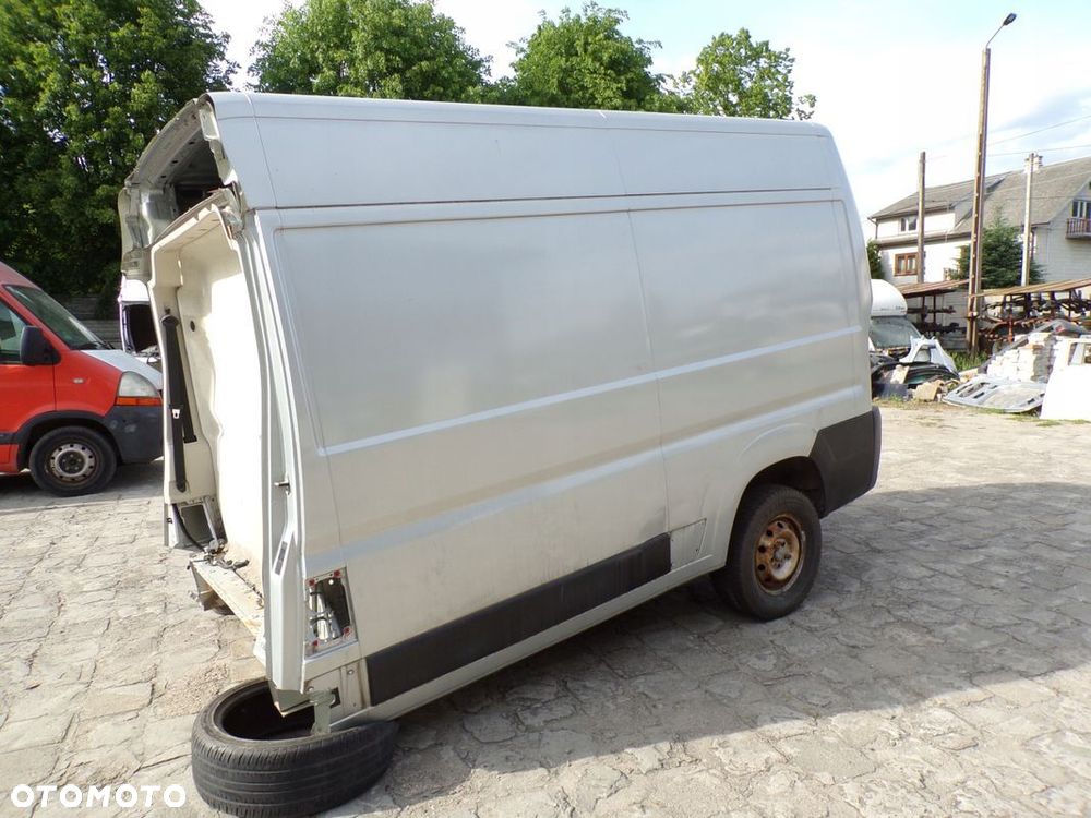 DUCATO BOXER JUMPER 14- bok LEWY L2 H2 kolor SREBRNY metalik - 1