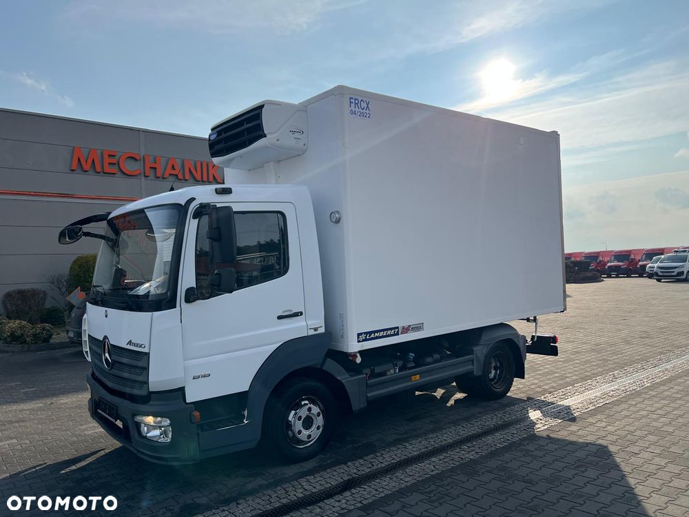 Mercedes-Benz ATEGO 816 EURO 6 CHŁODNIA HAKOWA KONTENER IZOTERMA LAMBERET - 3