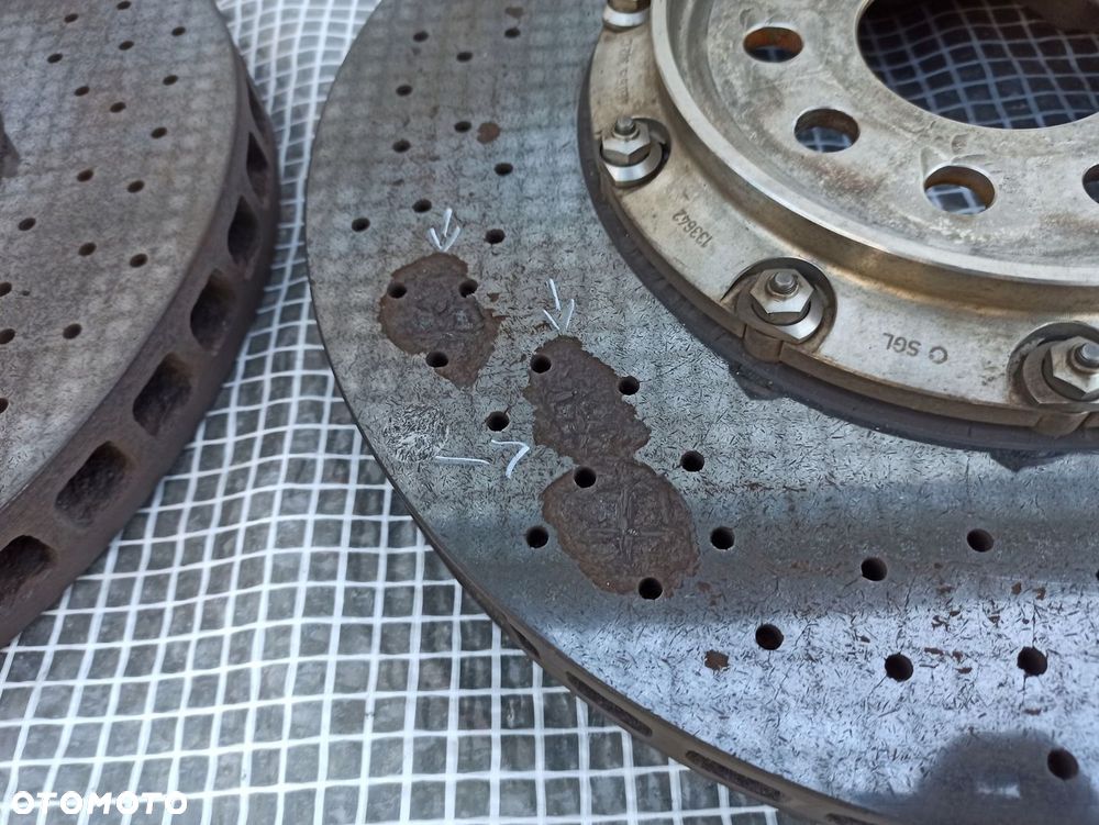 AUDI A8 S8 W12 D3 HAMULCE BREMBO KPL PRZÓD TYŁ CERAMIKA TARCZE ZACISKI - 6