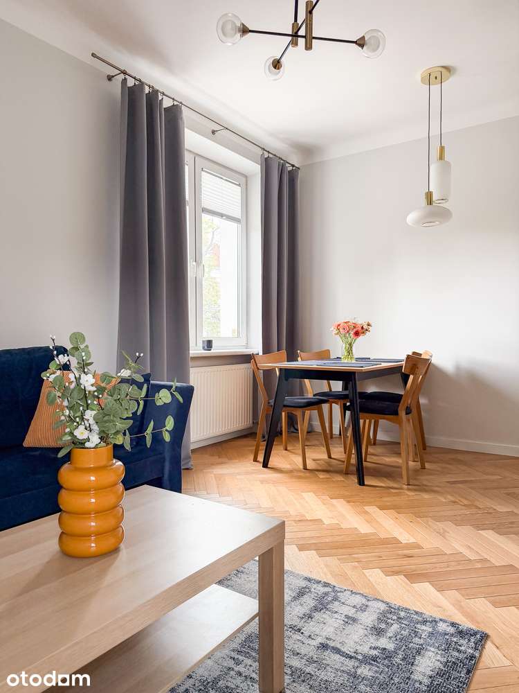 ESTETYCZNE MIESZKANIE NA STARYM MOKOTOWIE | 42 m² | Metro Racławicka