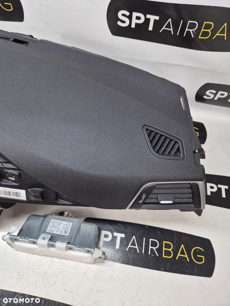 F30 F31 F32 F33 F36 KOKPIT DESKA KONSOLA PULPIT PODUSZKA AIRBAG AIR BAG PASY KIT SET - 4